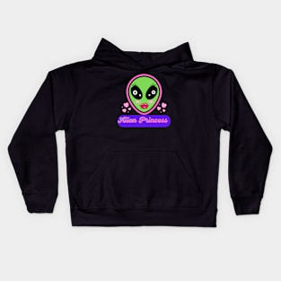 Alien Princess Kids Hoodie